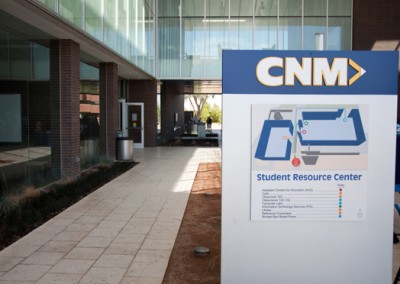 CNM Exterior Building You Are Here Map