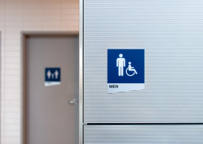 PHX Airport ADA Restroom Sign