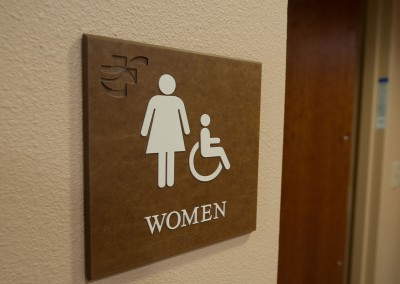 ADA Restroom Sign Women