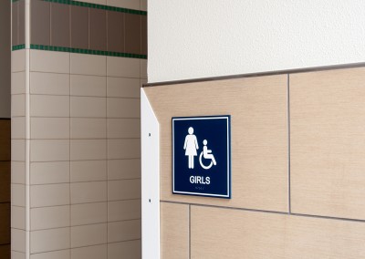 Basic Sign System School ADA Restroom Sign