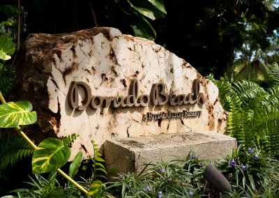 Ritz Carlton Reserve Dorado Beach Dimensional Logo Flat Cut Aluminum