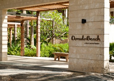 Ritz Carlton Reserve Dorado Beach Dimensional Logo Flat Cut Aluminum