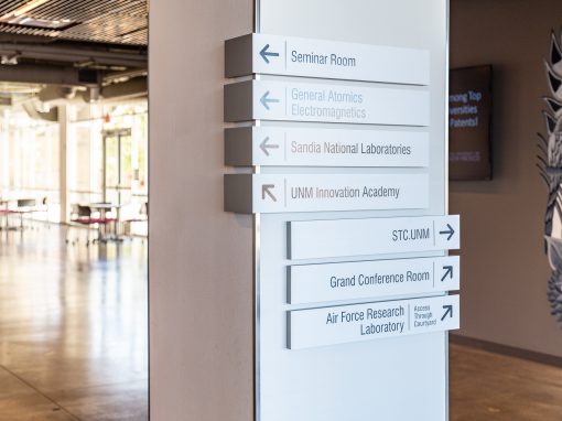 Custom Interior Wayfinding