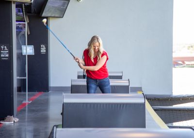 Century Sign Builders End of the Year Party at Top Golf - Kelly Crushes it