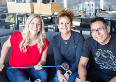 Century Sign Builders End of the Year Party at Top Golf - Kelly Ali and Johnathan