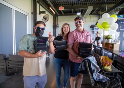 Century Sign Builders End of the Year Party at Top Golf - Rox, Damien and Bobby