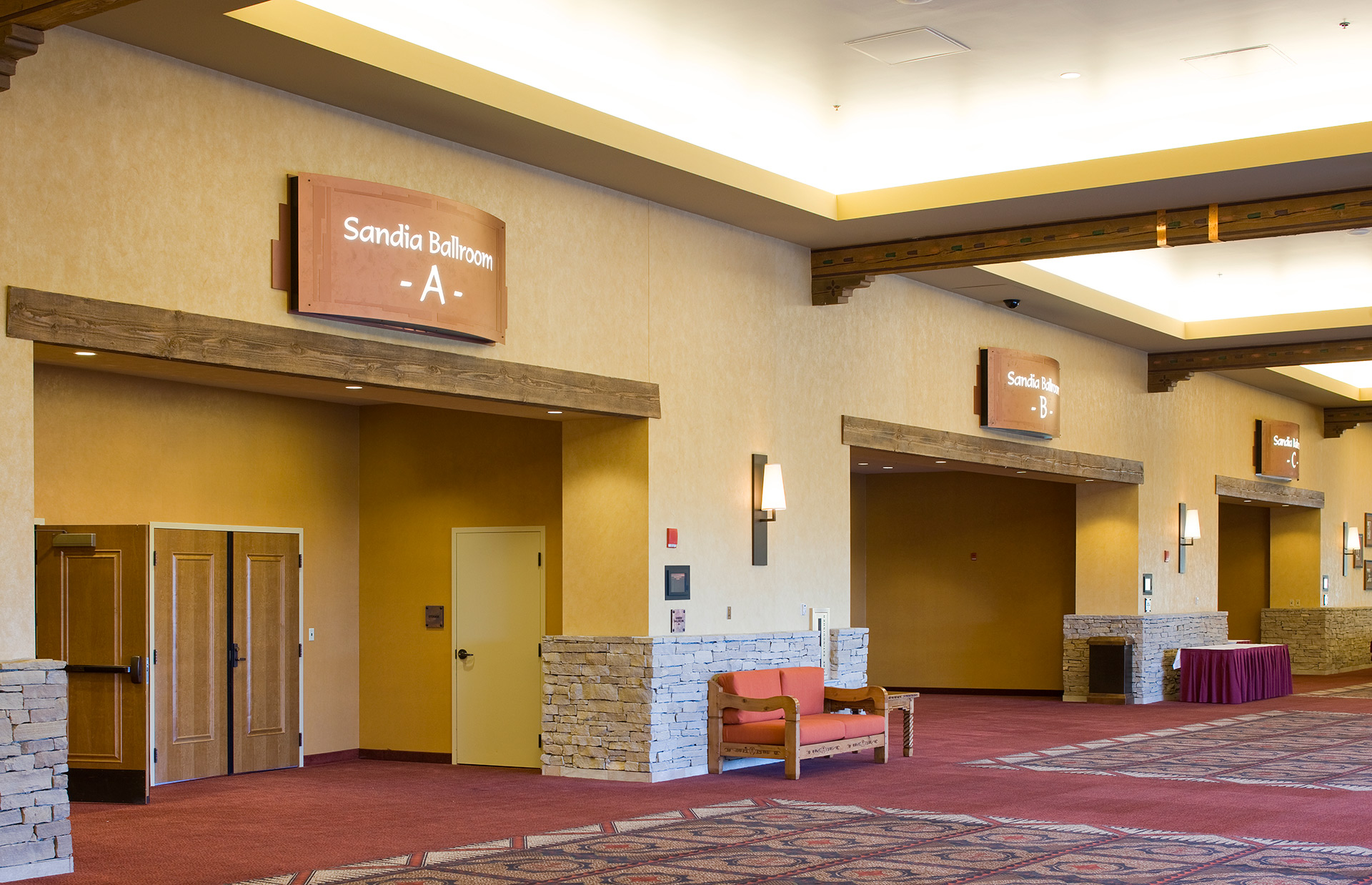 Sandia Resort & Casino Interior Signage