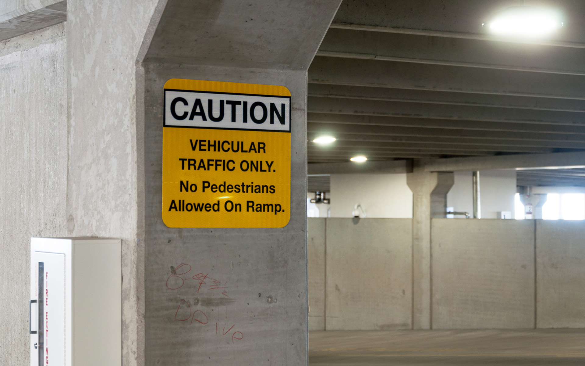 Sandia Casion Parking Lot Signage