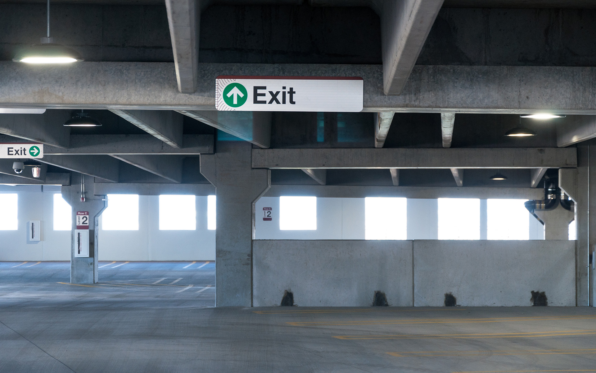 Sandia Casion Parking Lot Signage