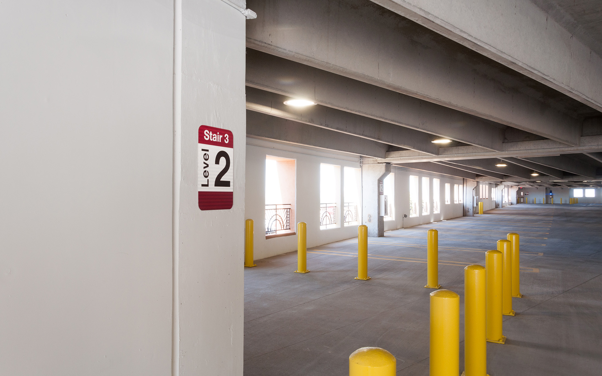 Sandia Casion Parking Lot Signage