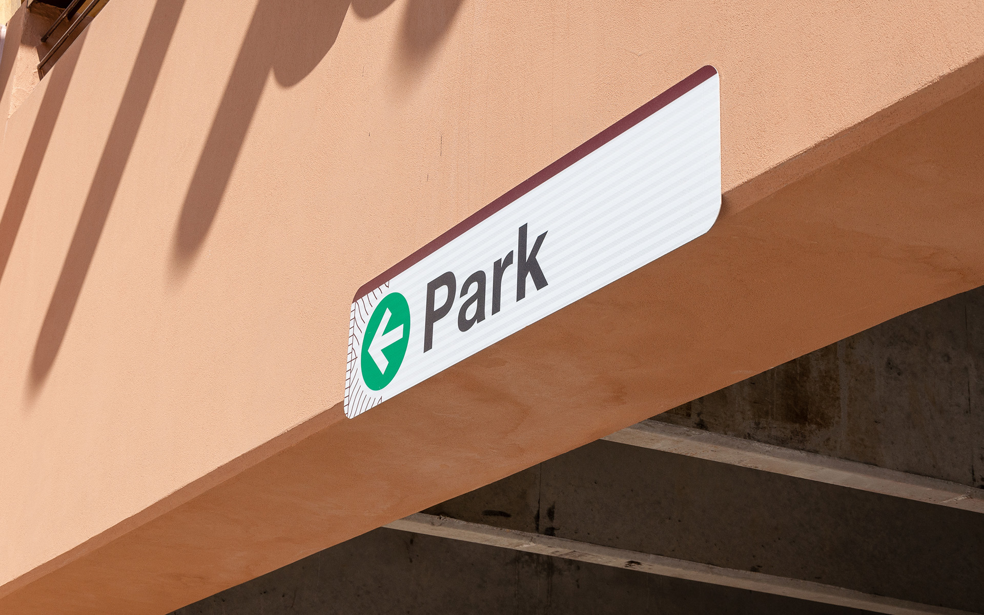 Sandia Casion Parking Lot Signage
