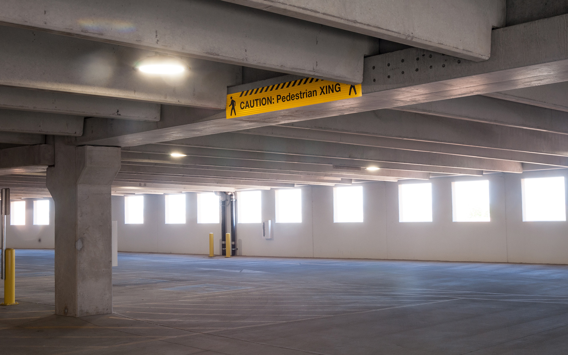 Sandia Casion Parking Lot Signage