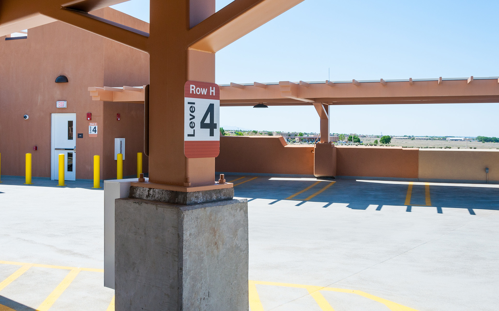 Sandia Casion Parking Lot Signage