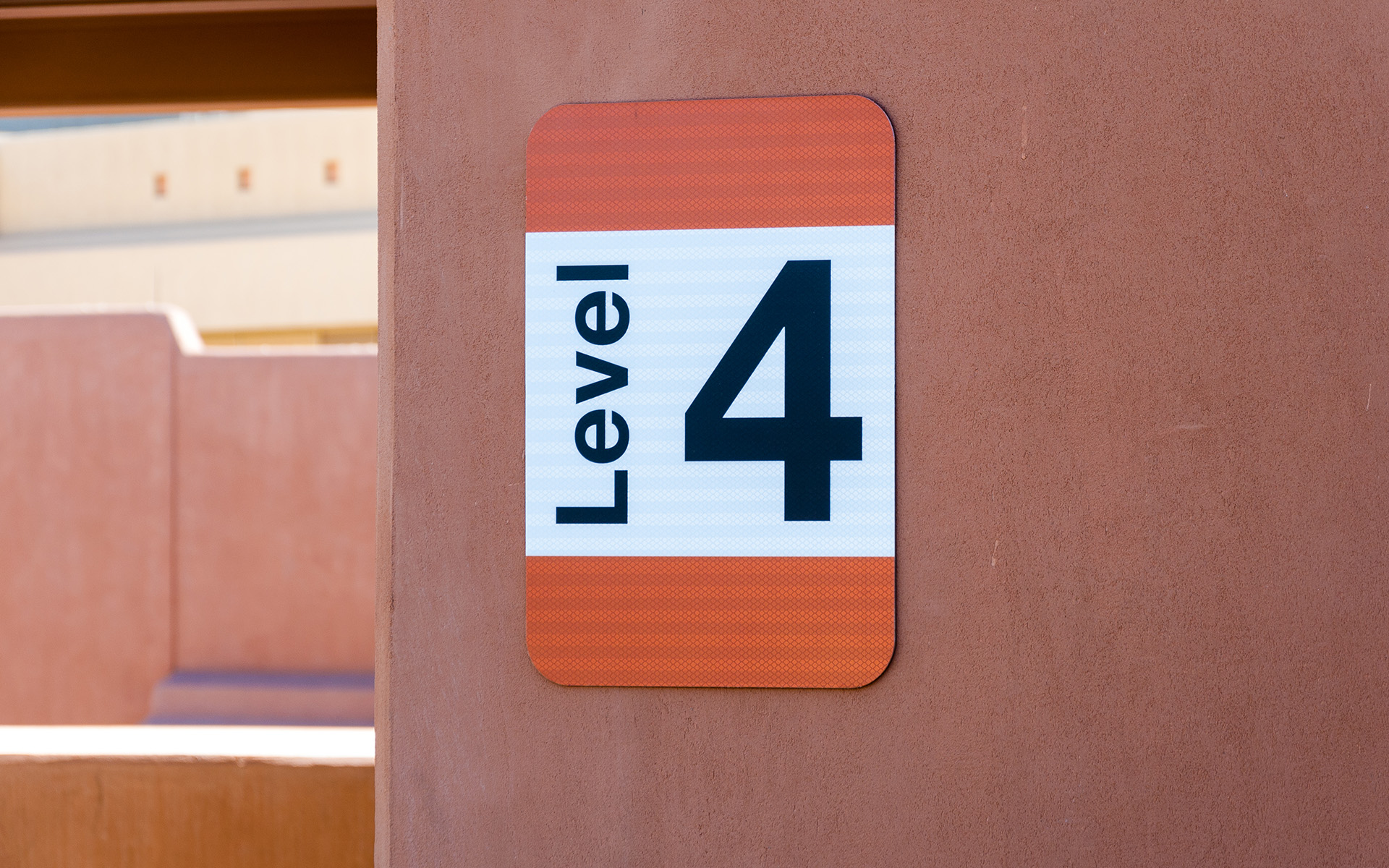 Sandia Casion Parking Lot Signage