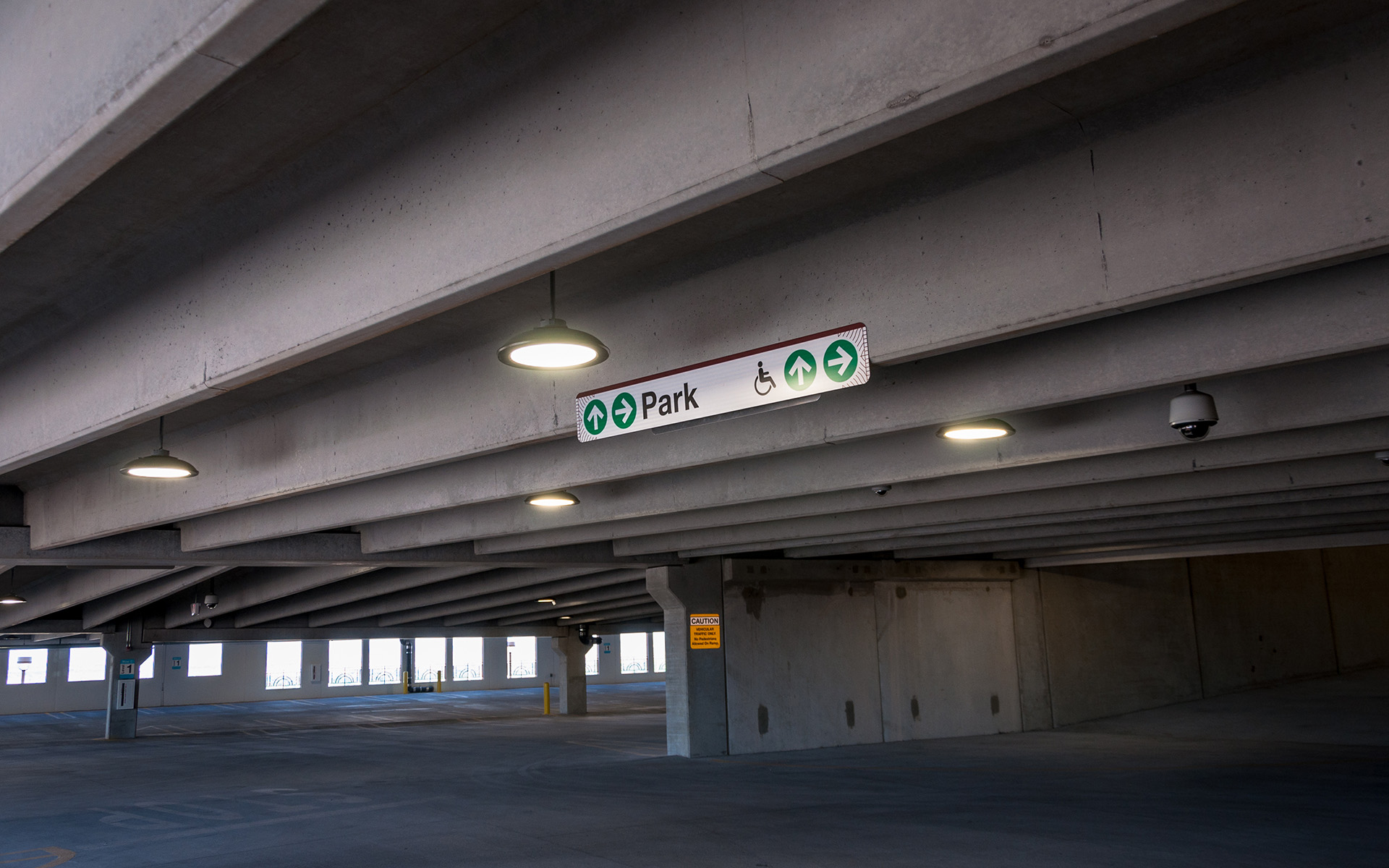 Sandia Casion Parking Lot Signage