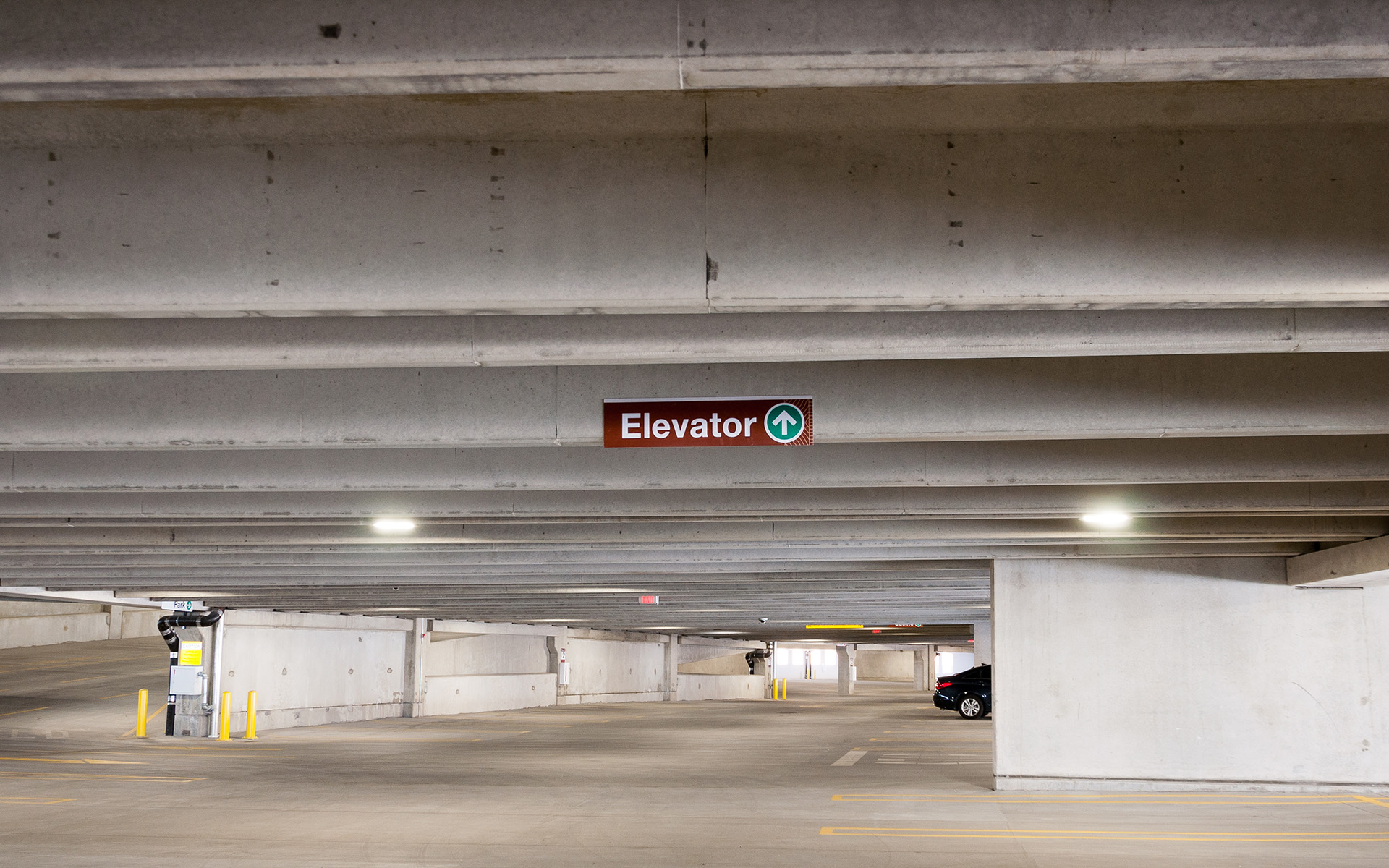 Sandia Casion Parking Lot Signage