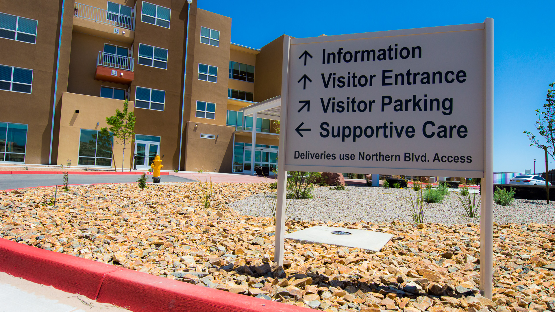 Post and Panel Sign